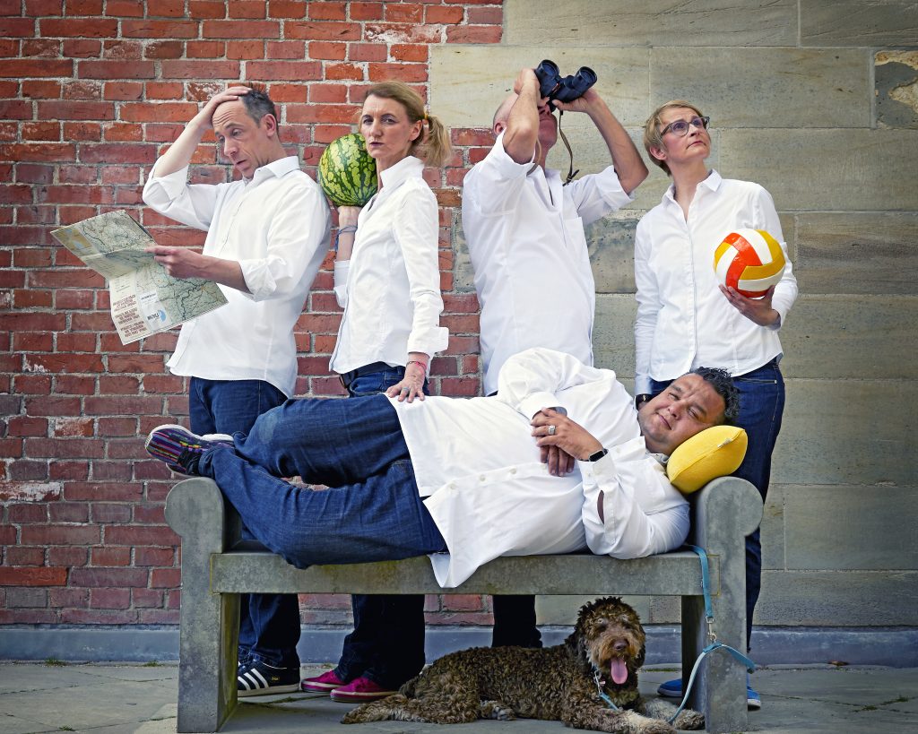 Die Spieler - Improvisationstheater und Unternehmnestheater Hamburg machen Urlaub.