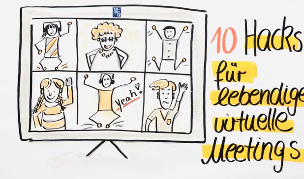 10 Hacks für lebendige virtuelle Meetings